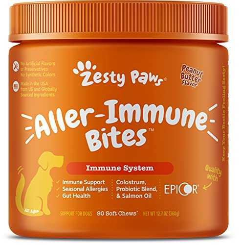 Zesty Paws Allergy Immune Supplement for Dogs