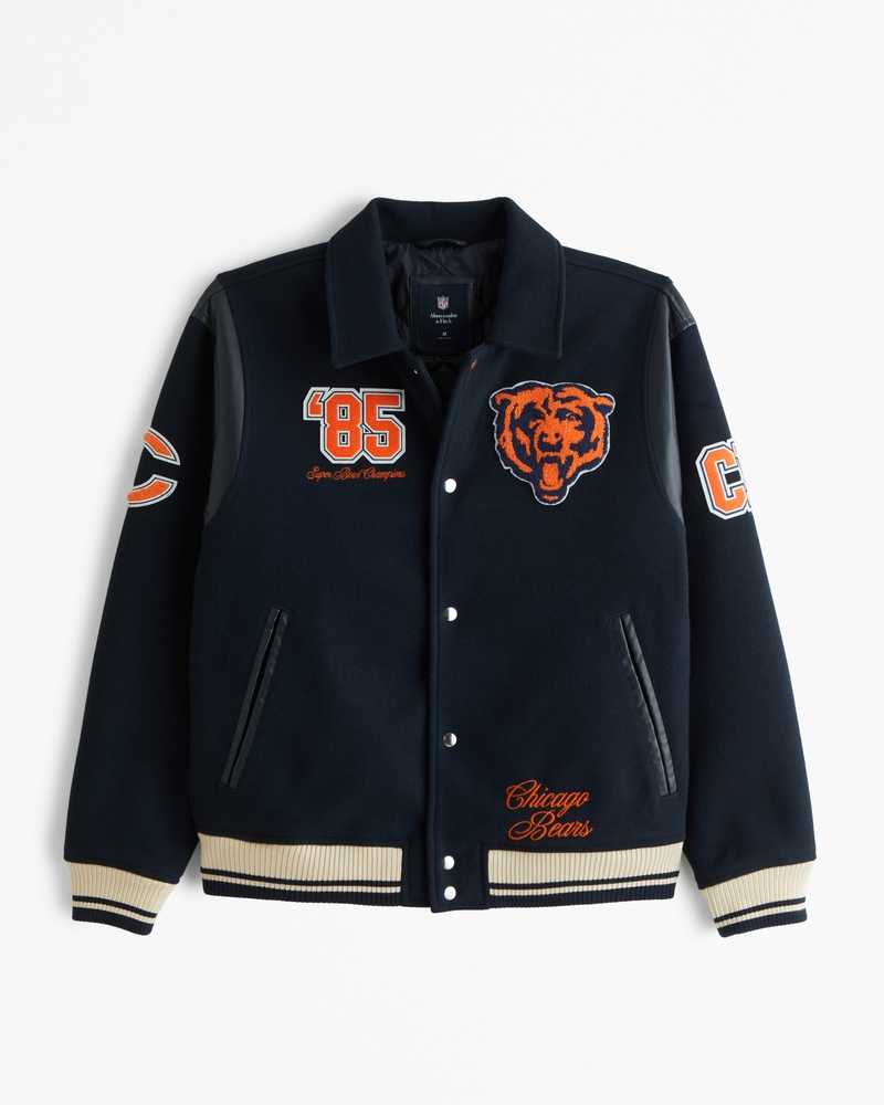 Chicago Bears Varsity Bomber Jacket