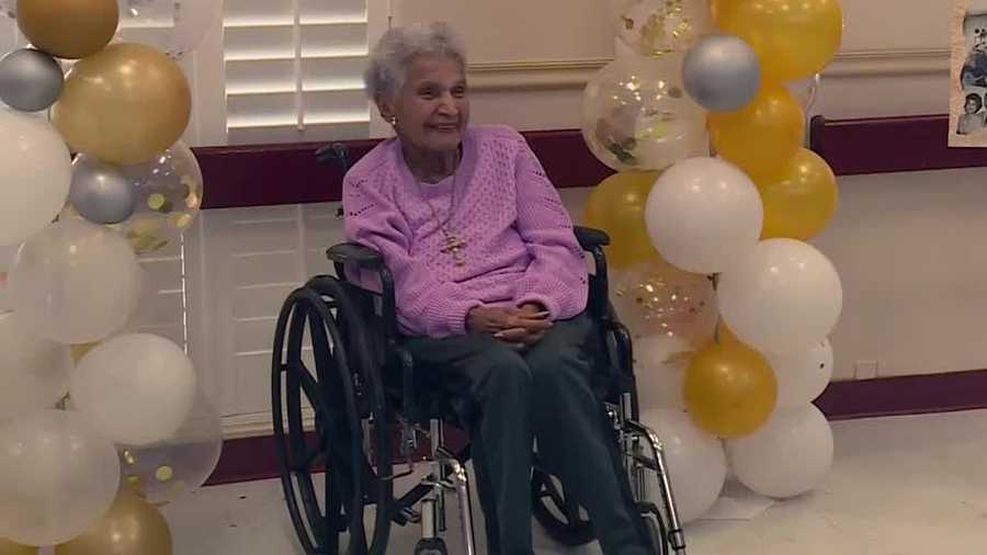 soledad woman celebrates her 105th birthday! what's her secret to a long happy life?